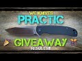 WE Knives Practic - Giveaway Results!!