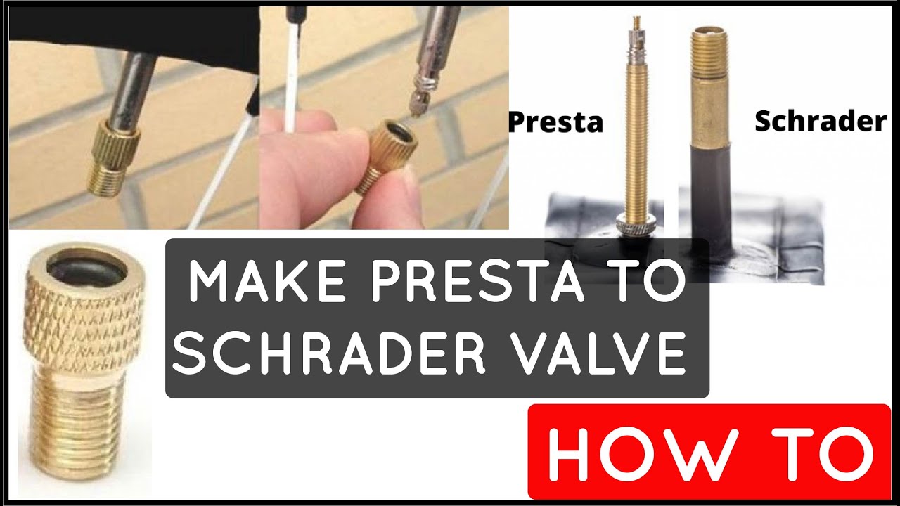 PRESTA VALVE SIMPLE HACK ADAPTER FOR PRESTA VALVES YouTube