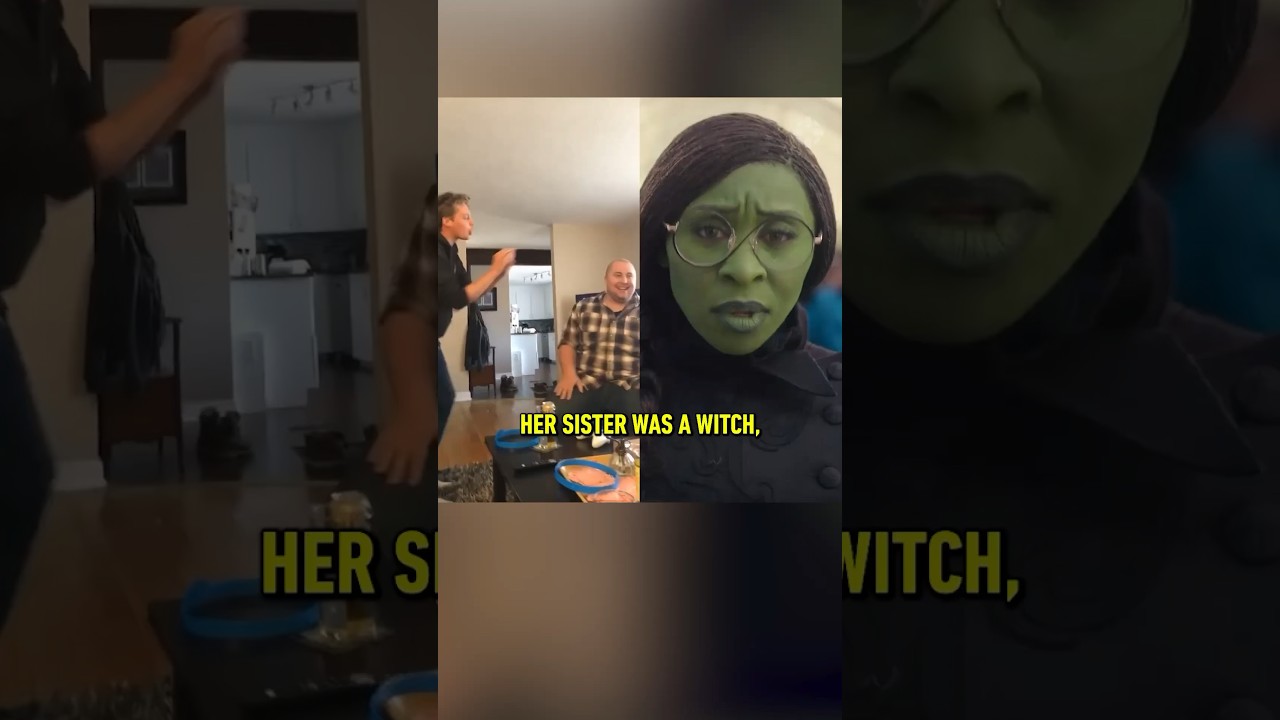 The Wicked Witch of the East, BRO meme with the Wicked trailer! #wicked #meme #movie #arianagrande