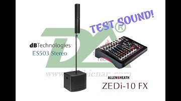 Loa cột có làm bộ karaoke gia đình được không? dB Technologies ES-503 (italia) 👍