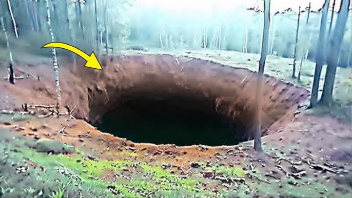 Mel's Hole Was Just a Legend... Until This Drone Went Inside - YouTube