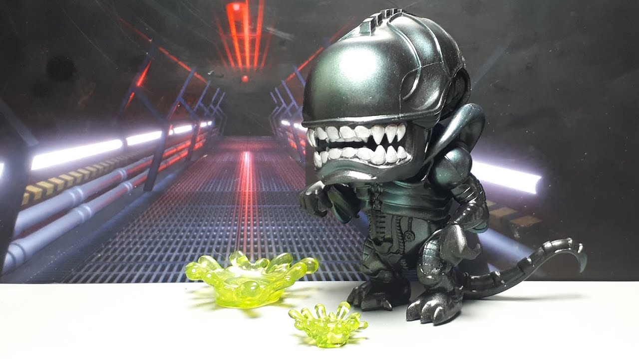 【全種セット】HOTTOYS ALIENSvsPREDATOR COSBABY Aliens movie Alien Warrior by Hot Toys Cosbaby figure deformed