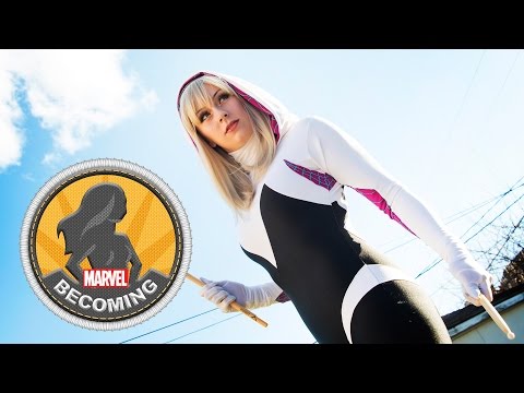 Cosplayer Kearstin becomes Spider-Gwen - Marvel Becoming