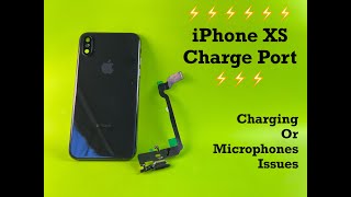 How to replace iPhone XS charging port - walkthrough