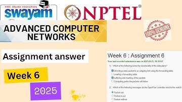 Advanced Computer Networks Week 6 Quiz Assignment Solution | NPTEL 2025(April)