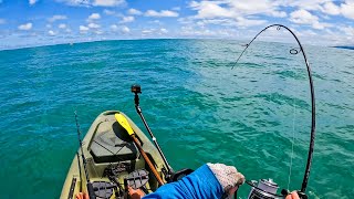 INSANE Jig Bite while Deep Sea Kayak Fishing | #FieldTrips Panama