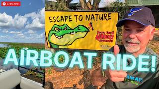 Boggy Creek Airboat Adventures! | Airboat Ride Excursion in the Everglades!
