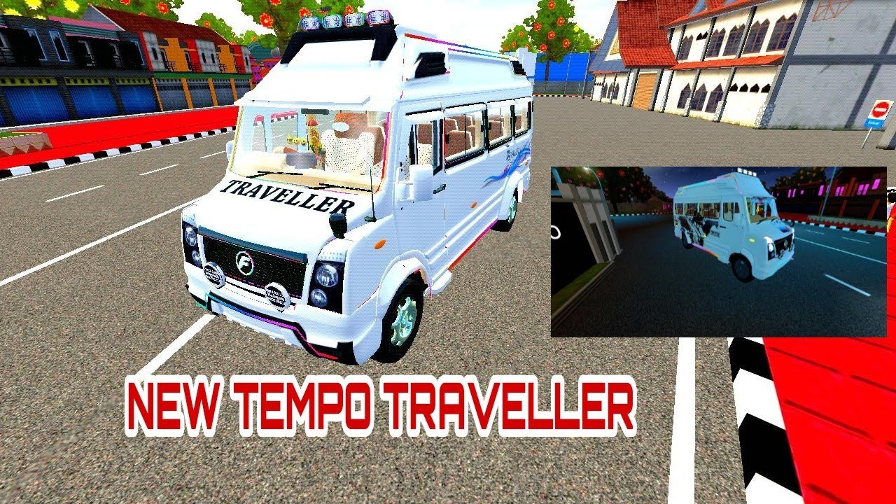 tempo traveller mod for bus simulator indonesia