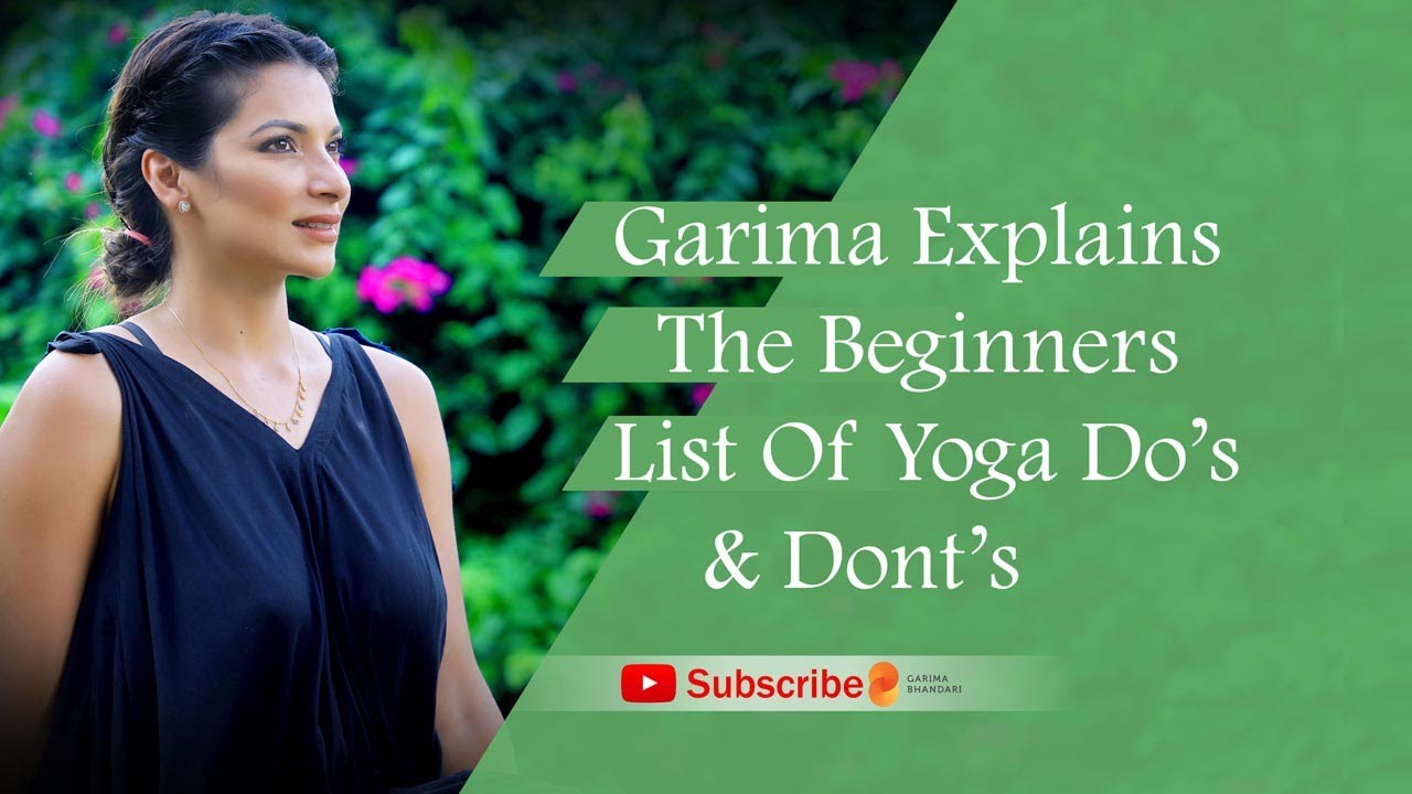 Follow These Do's And Don'ts Before Practicing Yoga Asanas