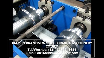 CU Channel Roll Forming Machine