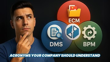 What’s the Difference Between DMS, ECM and BPM?