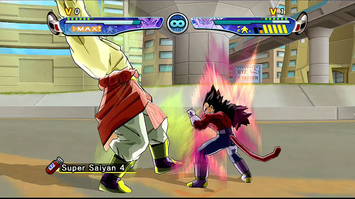 Dragon Ball Z Budokai HD Collection: Budokai 3 - SSJ4 Gogeta [Vegeta] vs Broly【1080p HD】
