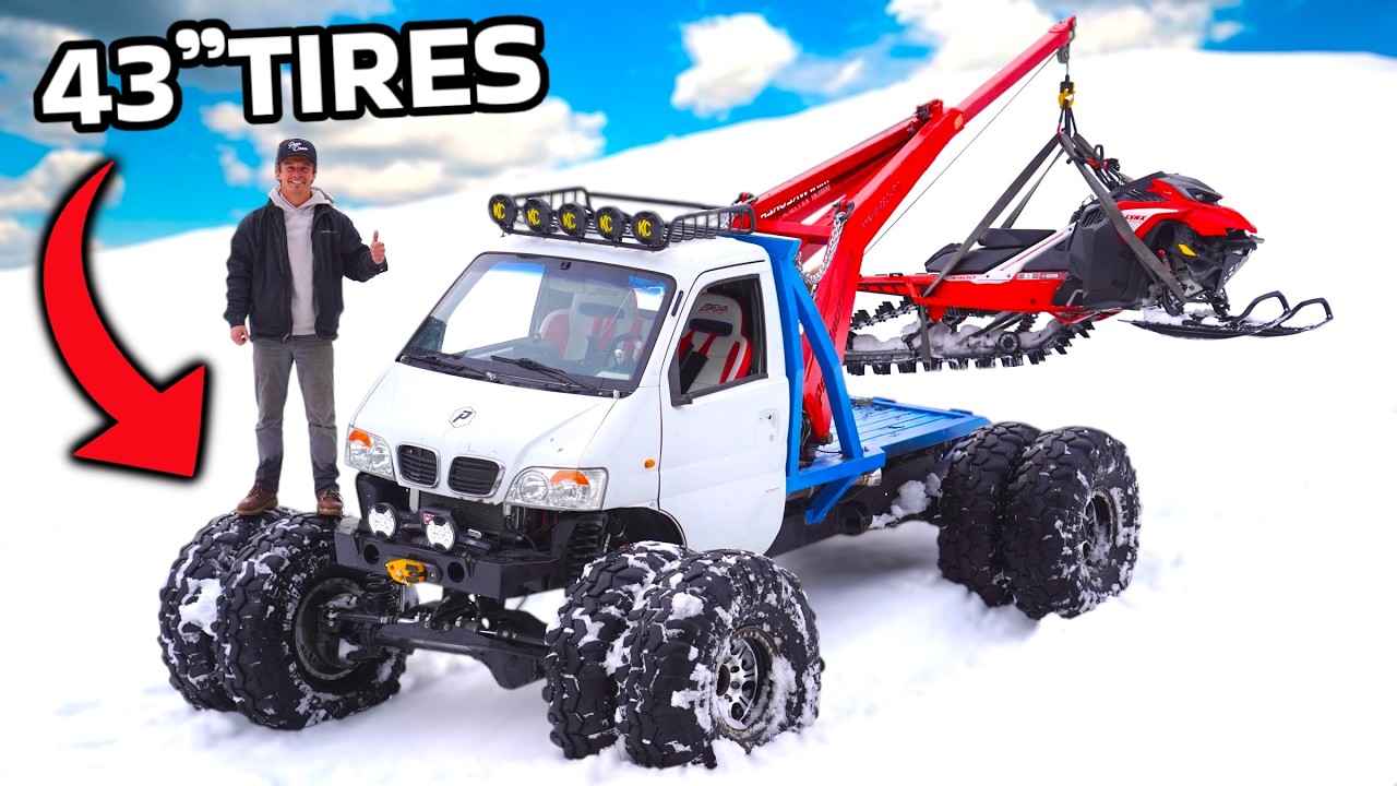 Mini Dully WE BUILT THE WORLDS FIRST DUALLY MINI TRUCK FOR OFFROAD RECOVERY - YouTube