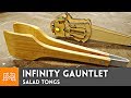 Infinity Gauntlet Salad Tongs (and normal ones too) // Woodworking How To | I Like To Make Stuff