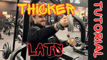 Wider & Thicker Back - Nautilus Leverage High Row