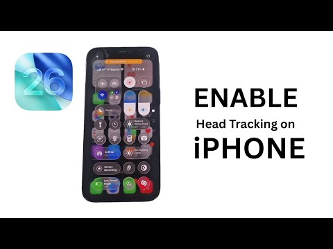 iOS 26 Enable Head Tracking on iPhone