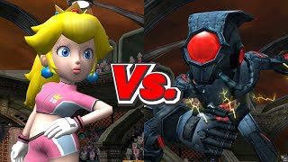 Super Mario Strikers - Peachtoad Vs. Super Team