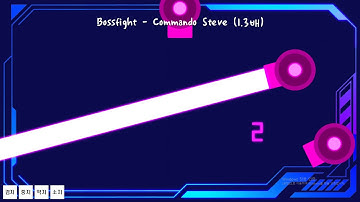 [ADOFAI Workshop][1.3x Clear] Commando Steve (Map by Onslayet & LUMI)