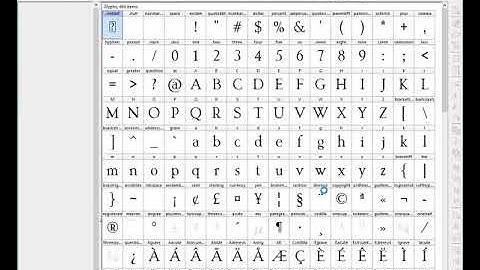 FontCreator 11 0 Getting Started