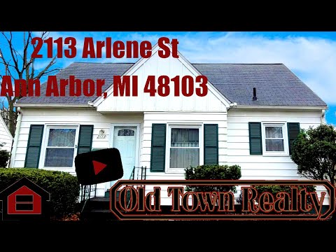 2113 Arlene, Ann Arbor, MI home video tour