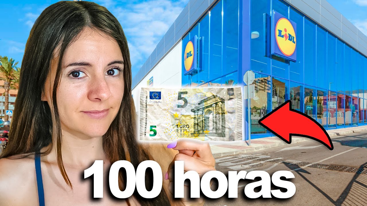 100 HORAS COMIENDO POR SOLO 5 EUROS!! 😱