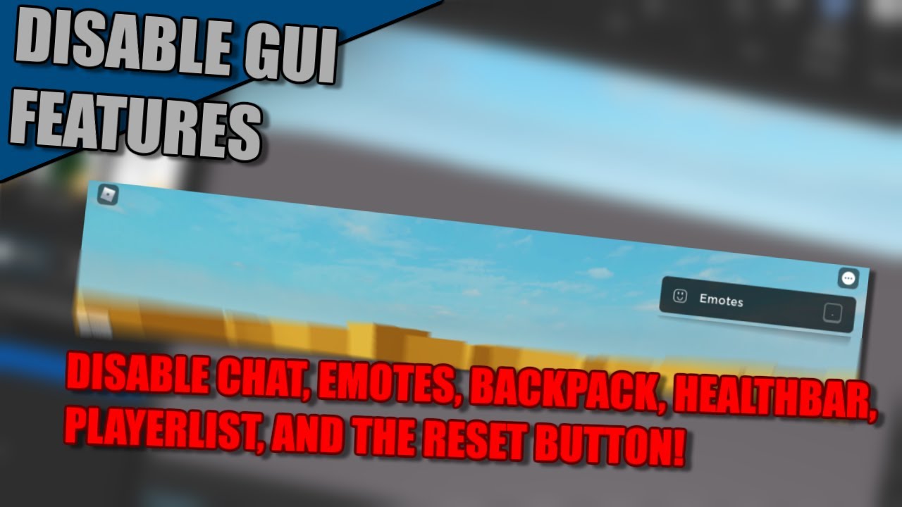 Updated 2020 How To Enable Disable Core Gui Features Chat Reset Button Etc Youtube - updated 2020 how to enable disable core gui features chat reset button etc add mute button to coregui engine features roblox Updated 2020 How To Enable Disable Core Gui Features Chat Reset Button Etc Youtube - add mute button to coregui engine features roblox
