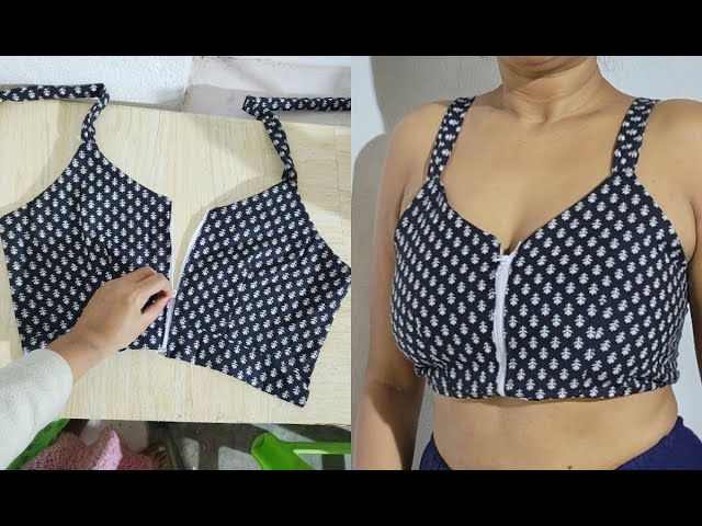 34 and 36 Size Full Coverage Bra Cutting and Stitching 