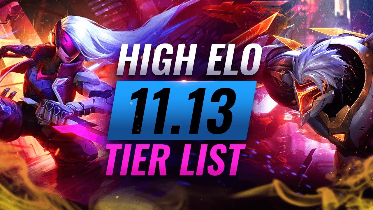 Challenger Patch 11.8 High Elo ADC Tier List