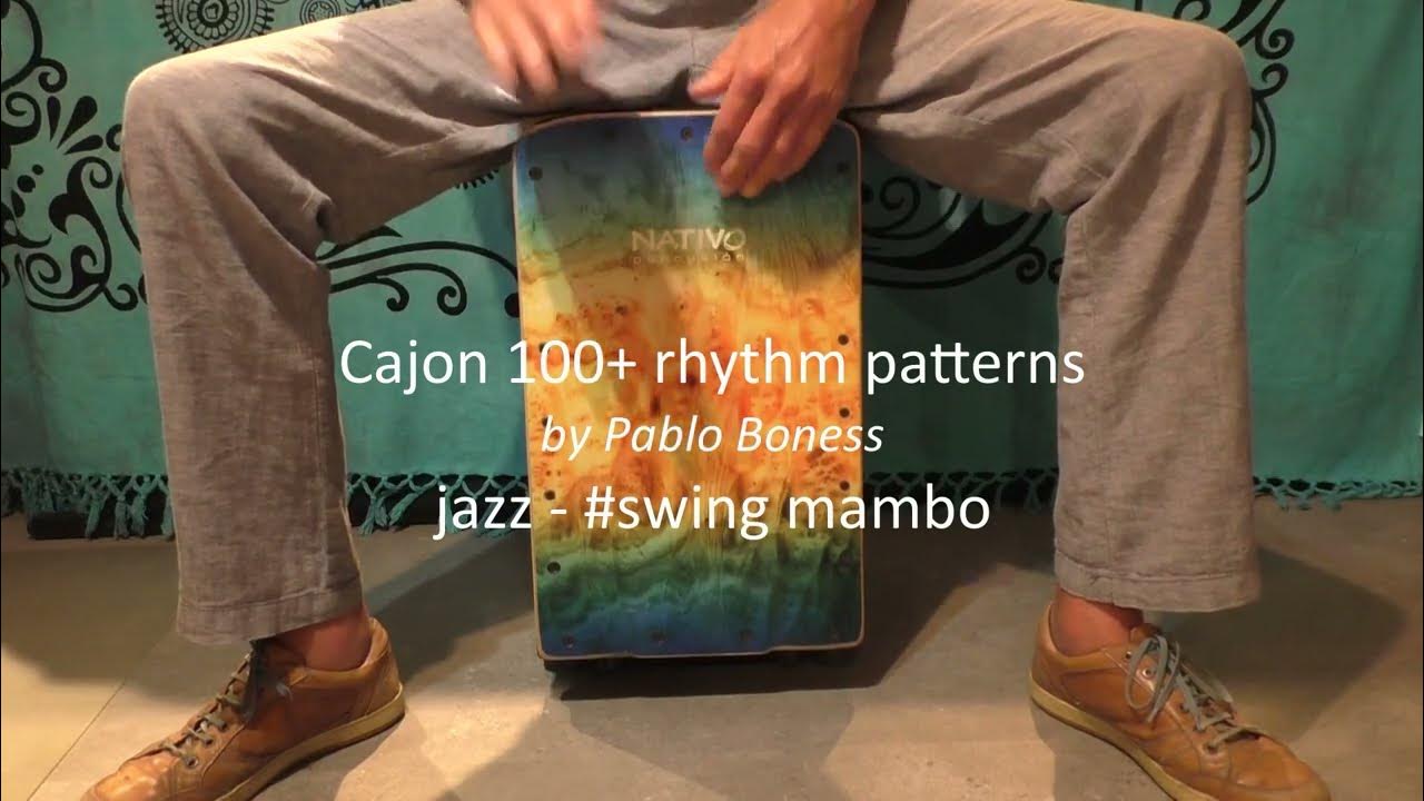 Cajon 100+ rhythm patterns Vol.1 Nr. 50 jazz swing mambo YouTube