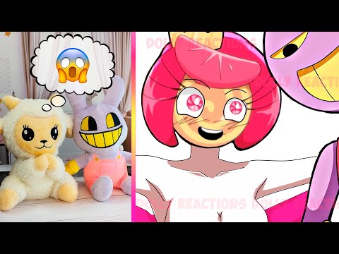 Dolly and Jax React to The Amazing Digital Circus Animations | Funny Videos Compilation # 113