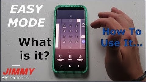 Easy Mode TIPS and TUTORIAL | Galaxy S8/S8+ [60fps]