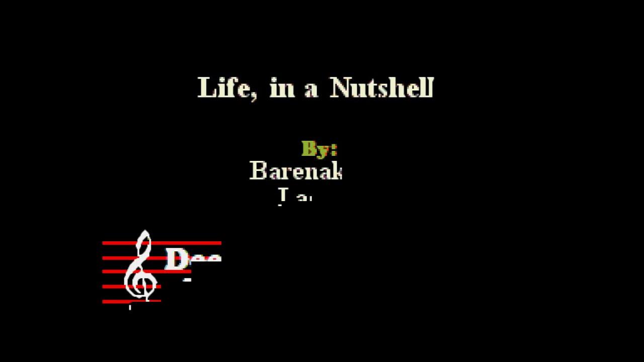 Barenaked Ladies Life, in a Nutshell (Custom Karaoke Cover) YouTube