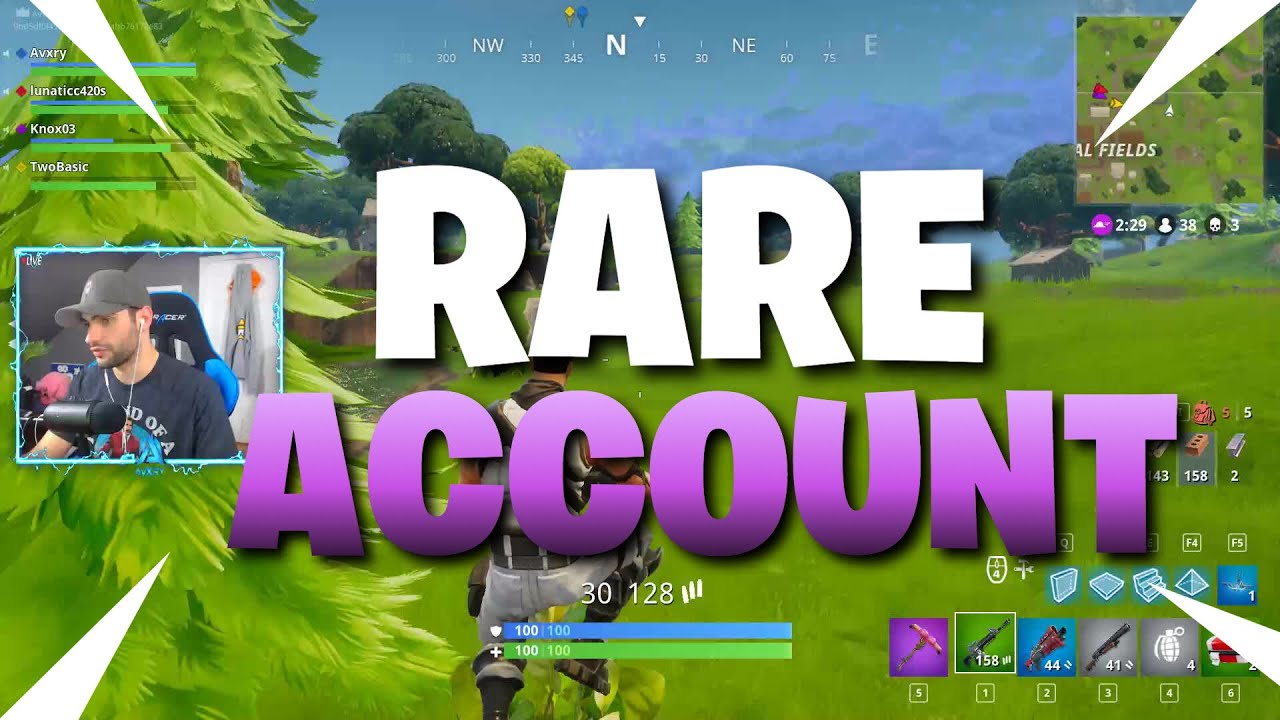 I GOT THIS RARE FORTNITE ACCOUNT FOR 1 DOLLARš± YouTube