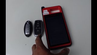 How to Program Smart Key FOB on 2013 Nissan Altima Autel KM100 w/ Universal Remote / Generate