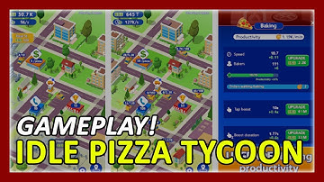 Idle Pizza Tycoon Gameplay Walkthrough (Android)