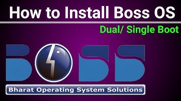 Hoe installeer ik het BOSS-besturingssysteem | Hoe installeer ik Boss Linux | Hoe installeer ik B...