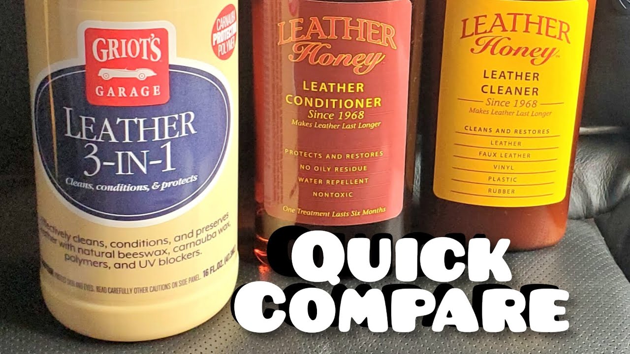 Leather 3-in-1: Clean, Preserve & Protect - Griot's Garage