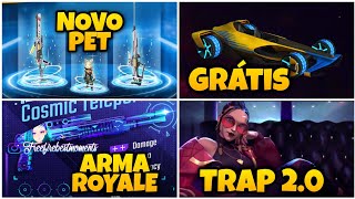 REGISTRO SERVIDOR AVANÇADO, NOVO PET LEBRE, ARMHA ROYALE, RECARGA MCLAREN, EVENTO TRAP 2.0 E MAIS!