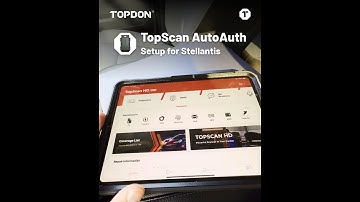 TopScan AutoAuth-installatie voor Stellantis