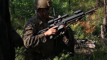 Squad Fire and Movement Range During Infantry Marine Course