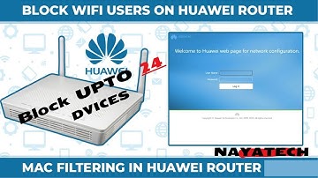 How to apply more than 8 mac address in Huawei router || Block more than 8 device ||