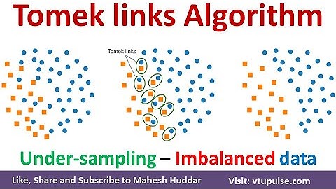 Tomek links Algorithm – Undersampling to handle Imbalanced data in machine learning by Mahesh Huddar