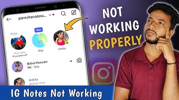 Instagram Notes Not Working Problem 2025 | Unable To Access Notes on Instagram