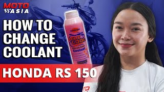 How To Change Coolant on Your Honda RS 150 | Step by Step Guide