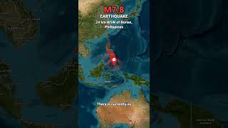 M7.8 Earthquake Hits Philippines - Jun 08 #Shorts
