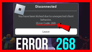 How to FIX Roblox Error Code 268 | You Have Been Kicked Due to Unexpected Client Behavior