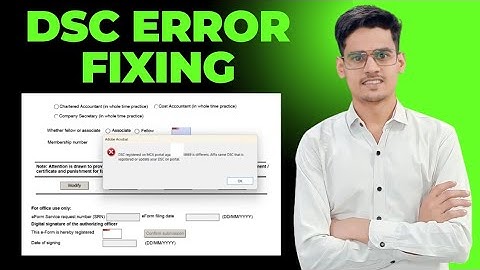How to Register DSC on V2 portal #dsc #dscregister #v2portal