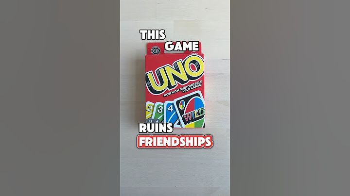 UNO mayhem…
