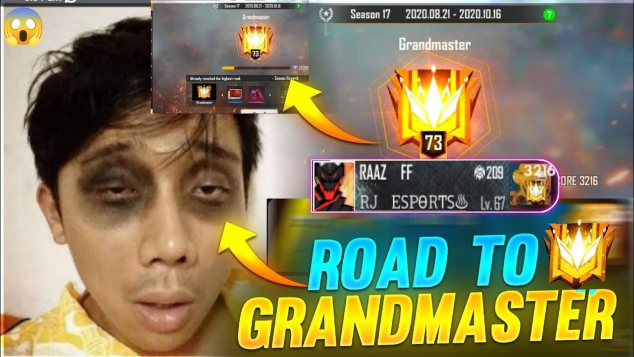 Rank push road to grandmaster || free fire live || #freefire # ...