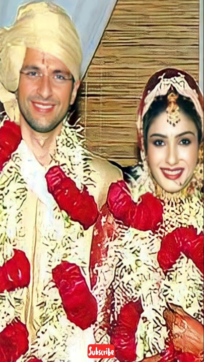 Raveena Tandon with her husband Anil Thadani 😍 #shorts#viral#ytshots#youtubeshorts#entertainduniya